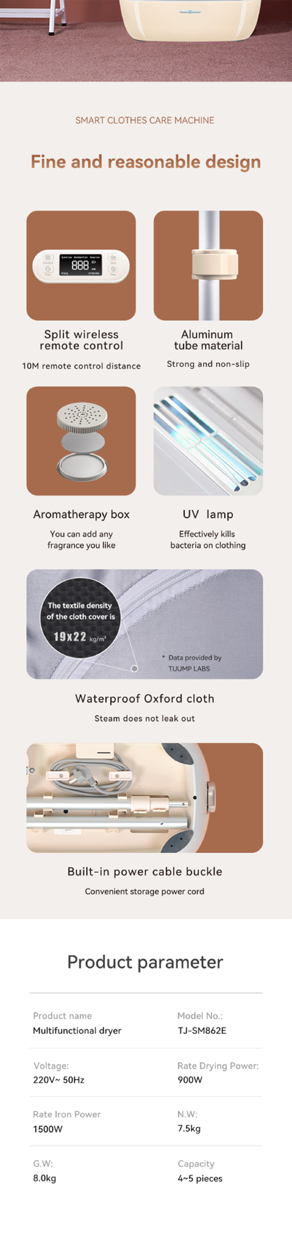 Smart Auto Uv Wrinkle Steam Iron Portable Folding Electric Clothes Dryer Smart Auto Uv Wrinkle Steam Iron Portable Folding Electric Clothes Dryer