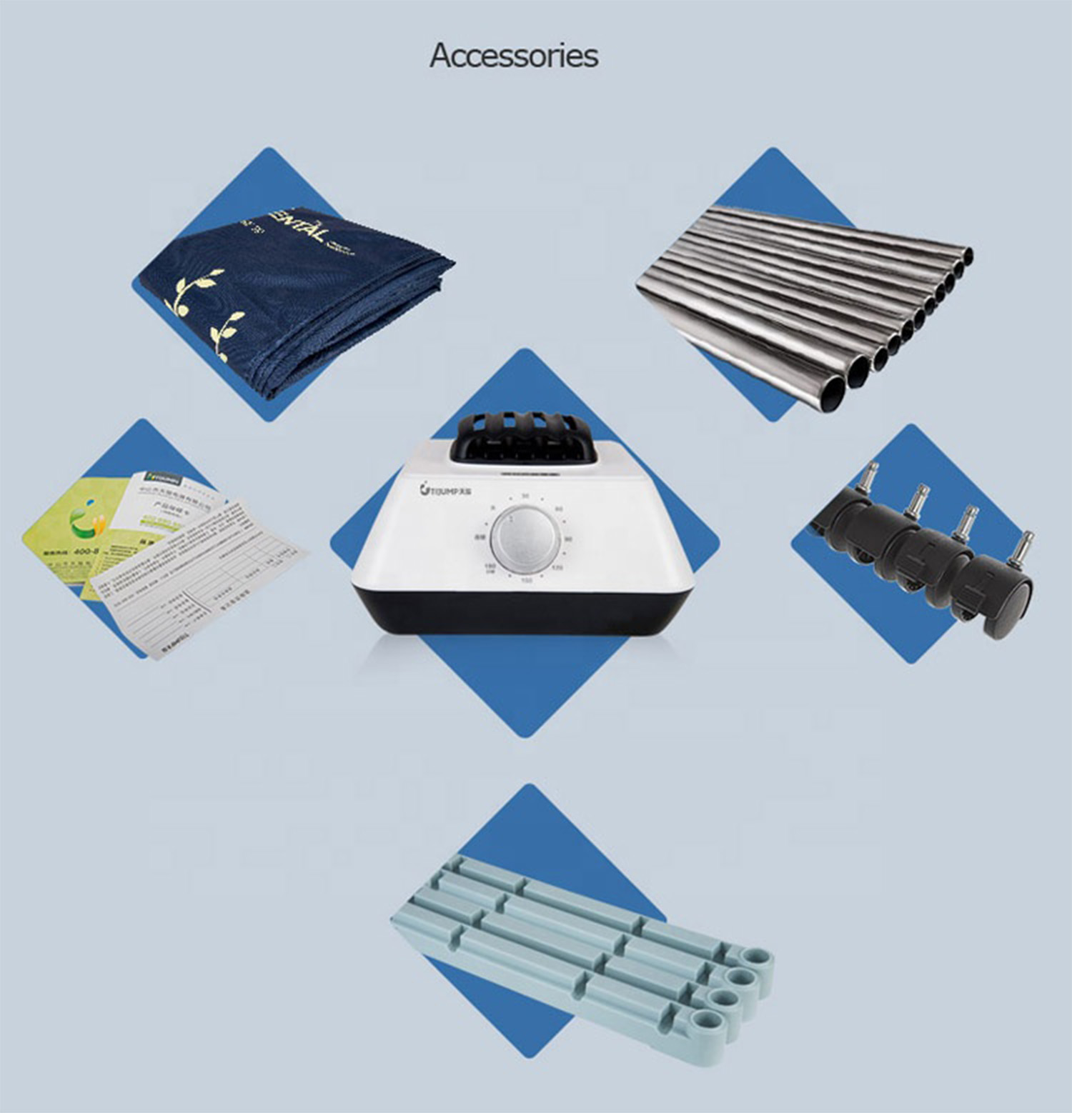 Stainless Steel Hot Air Clothes Drying with Strong Tube Stainless Steel Hot Air Clothes Drying with Strong Tube