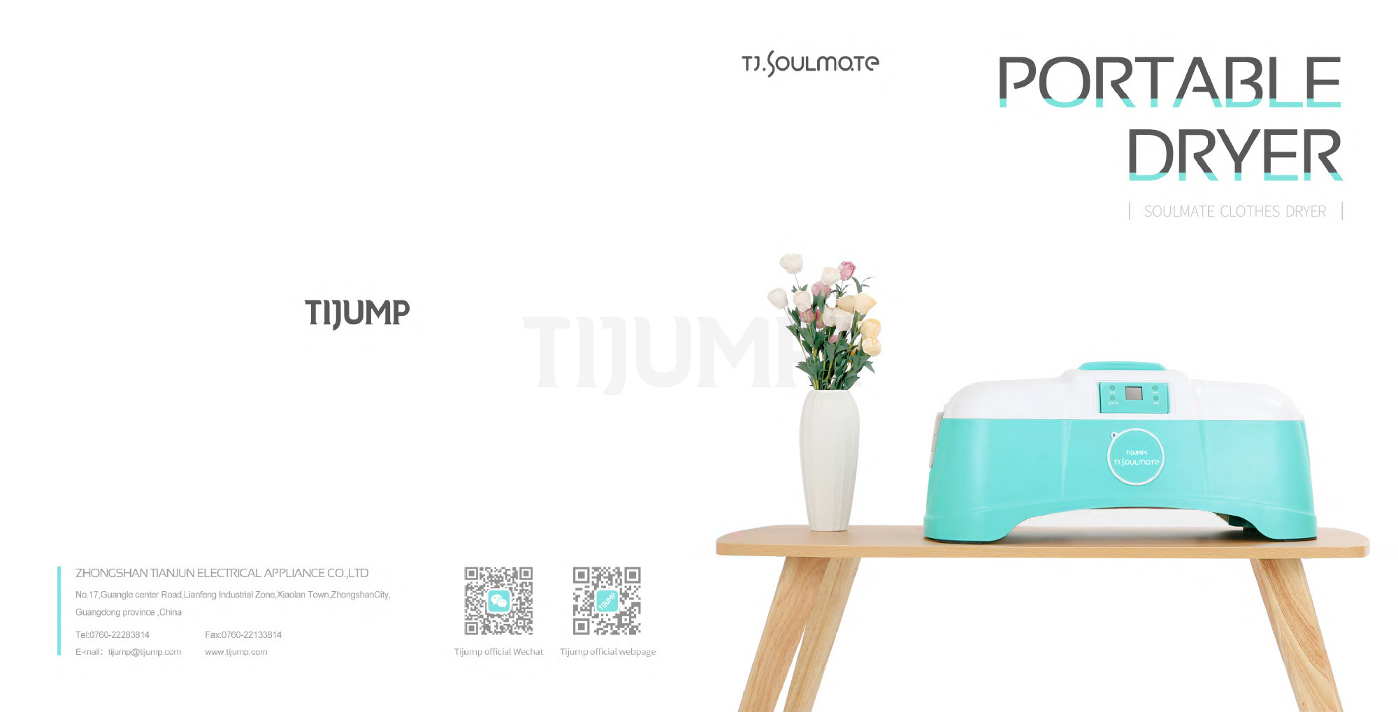 TJ-SM801E Tijump Soulmate dryer 2020-1
