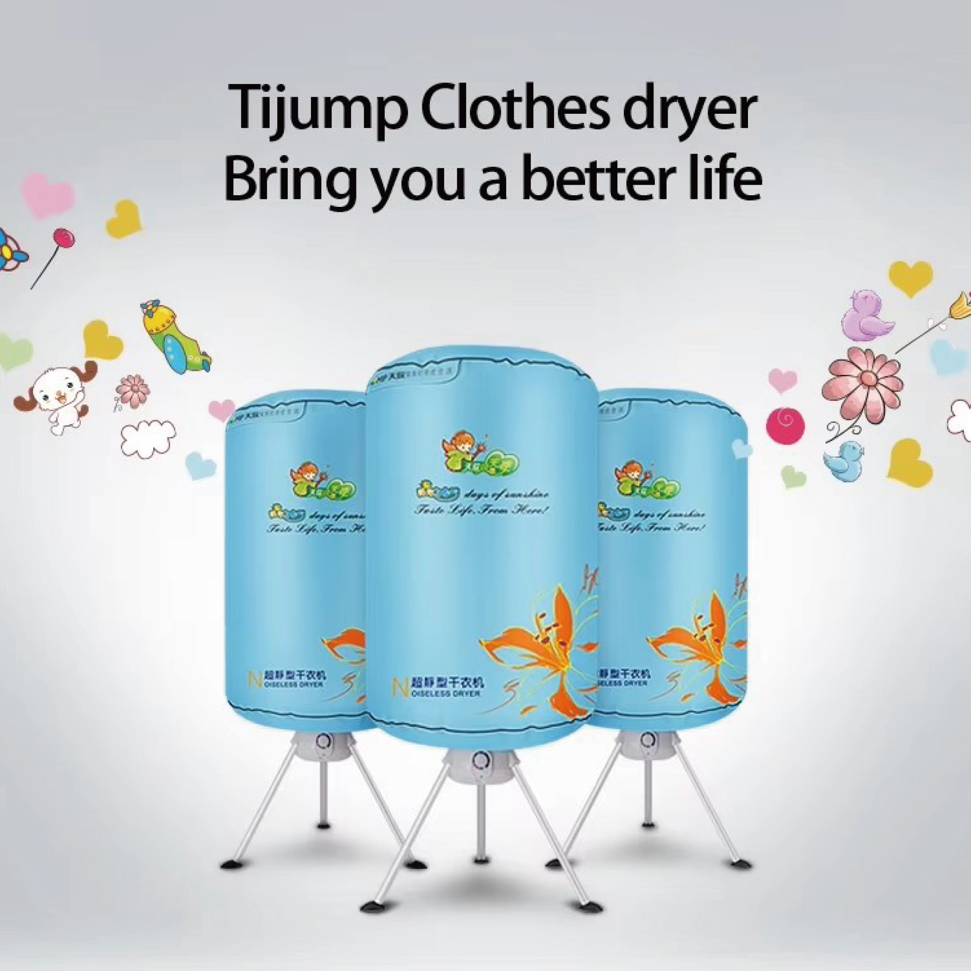 Heated Drying Pod Airer for Quick and Safe Baby Clothes Drying